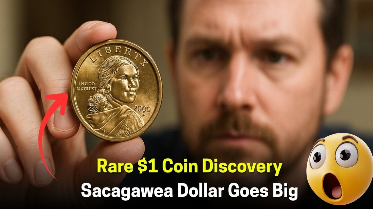 A Sacagawea Dollar Worth $7 Million Found In A School Library – Collectors Are Stunned