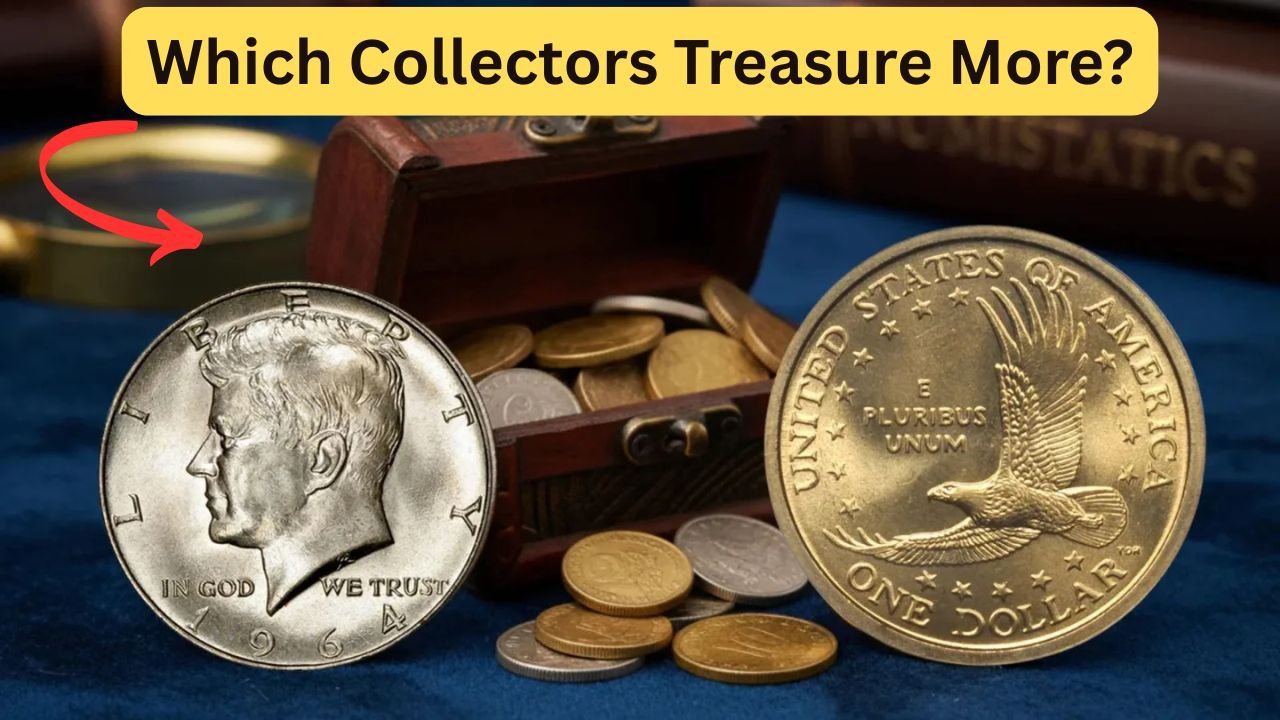 Kennedy Half Dollar vs. Gold Sacagawea Dollar — Which Collectors Treasure More?